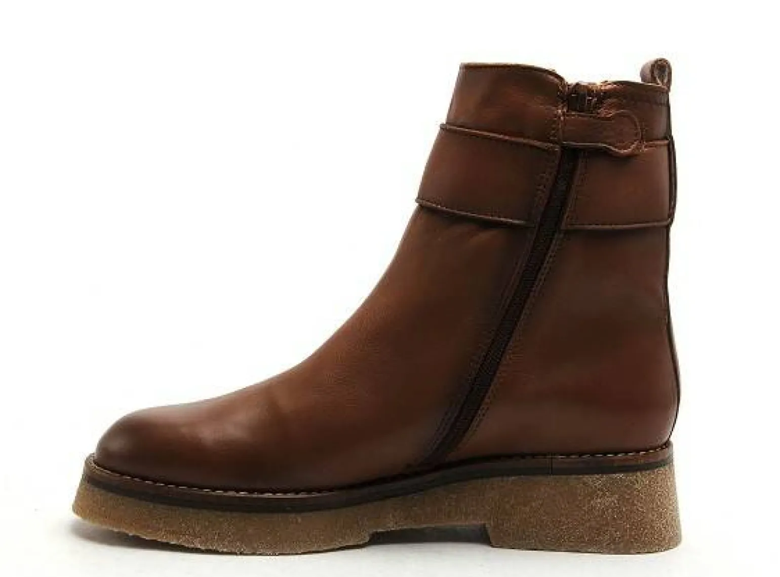 Acebos A1033AT Marron Boots et Bottines Plates Femme