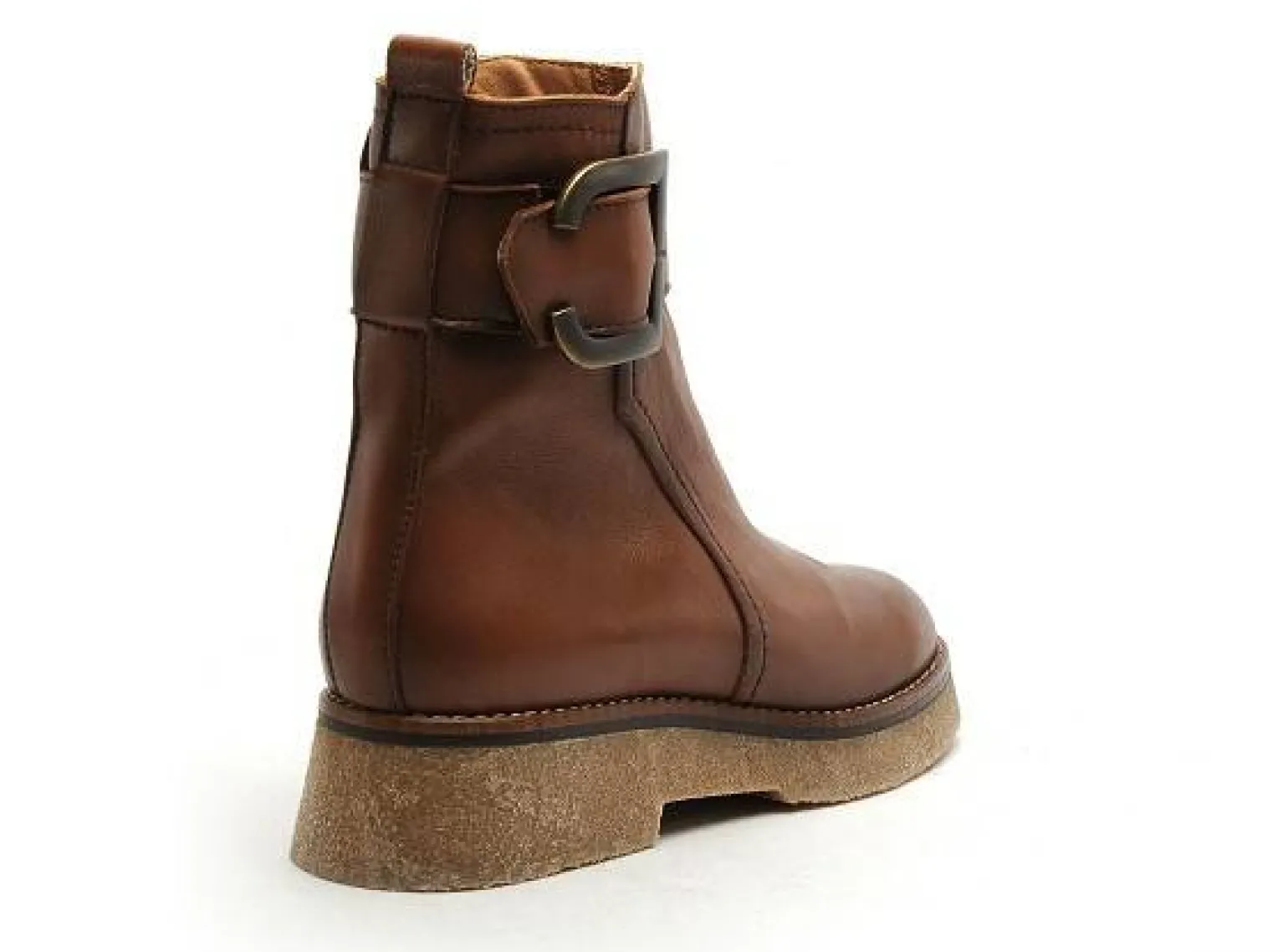 Acebos A1033AT Marron Boots et Bottines Plates Femme