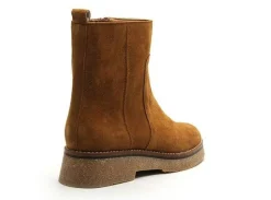 Acebos A1035SE Marron Boots et Bottines Plates Femme
