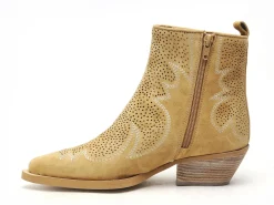 Alpe 5235 Beige Boots et Bottines à Talons Femme