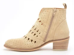 Alpe 5433 Beige Boots et Bottines à Talons Femme