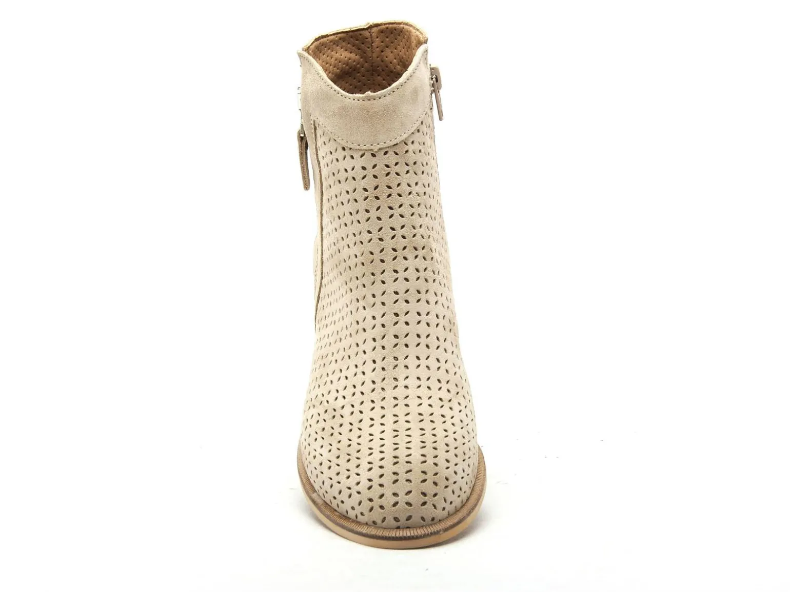 Alpe 5389 Beige Boots et Bottines à Talons Femme