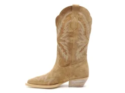 Alpe 5217 Beige Bottes à Talons Femme