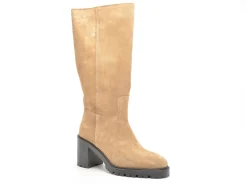 Alpe 5218 Beige Bottes à Talons Femme