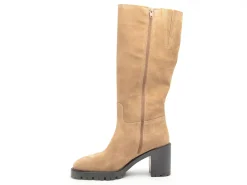 Alpe 5218 Beige Bottes à Talons Femme