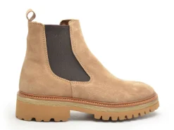 Alpe 5484 Chelsea Beige Boots et Bottines à Talons Femme