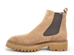 Alpe 5484 Chelsea Beige Boots et Bottines à Talons Femme