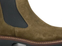 Alpe 2609 Chelsea Kaki Boots et Bottines Plates Femme