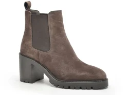 Alpe 5225 Chelsea Marron Boots et Bottines à Talons Femme