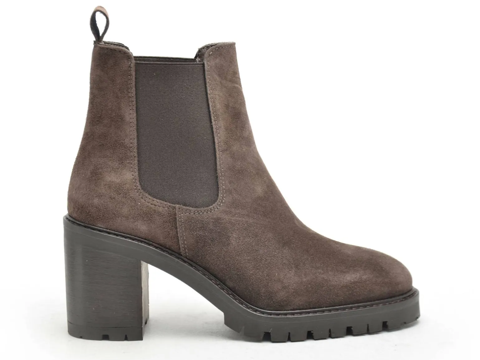 Alpe 5225 Chelsea Marron Boots et Bottines à Talons Femme