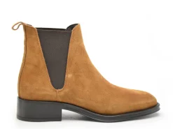 Alpe 2349 Chelsea Marron Boots et Bottines Plates Femme