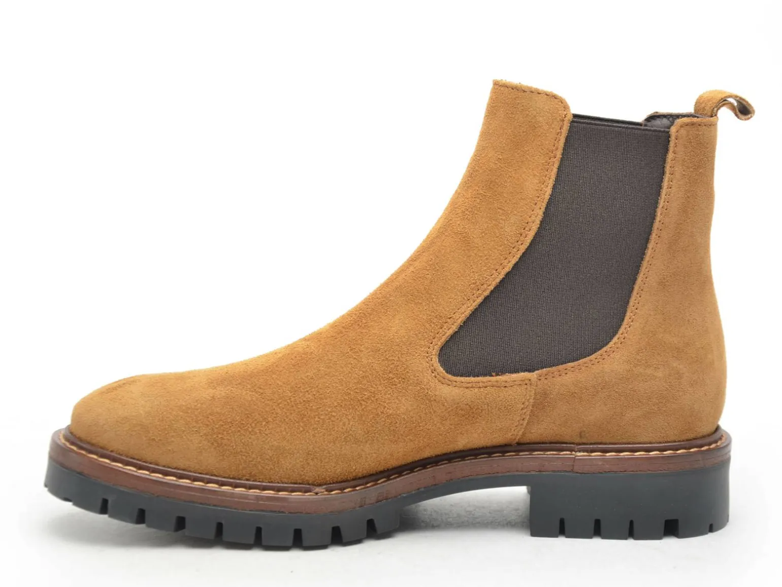 Alpe 2609 Chelsea Marron Boots et Bottines Plates Femme