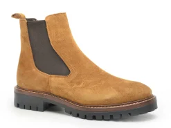 Alpe 2609 Chelsea Marron Boots et Bottines Plates Femme