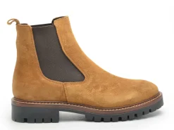 Alpe 2609 Chelsea Marron Boots et Bottines Plates Femme