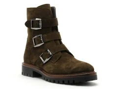 Alpe 5209 Kaki Boots et Bottines Plates Femme