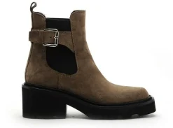 Alpe 5325 Kaki Boots et Bottines à Talons Femme
