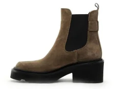 Alpe 5325 Kaki Boots et Bottines à Talons Femme
