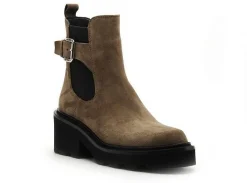 Alpe 5325 Kaki Boots et Bottines à Talons Femme