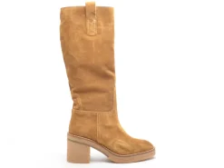 Alpe 5456 Marron Bottes à Talons Femme