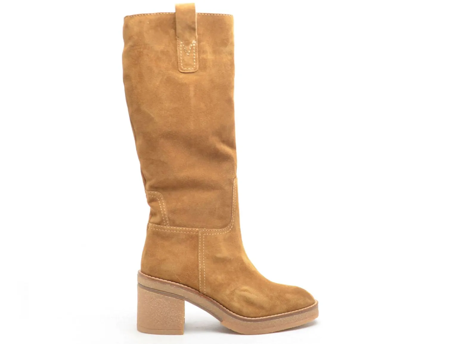 Alpe 5456 Marron Bottes à Talons Femme