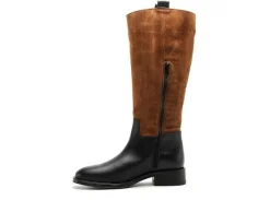 Alpe 5185 Noir Bottes Plates Femme