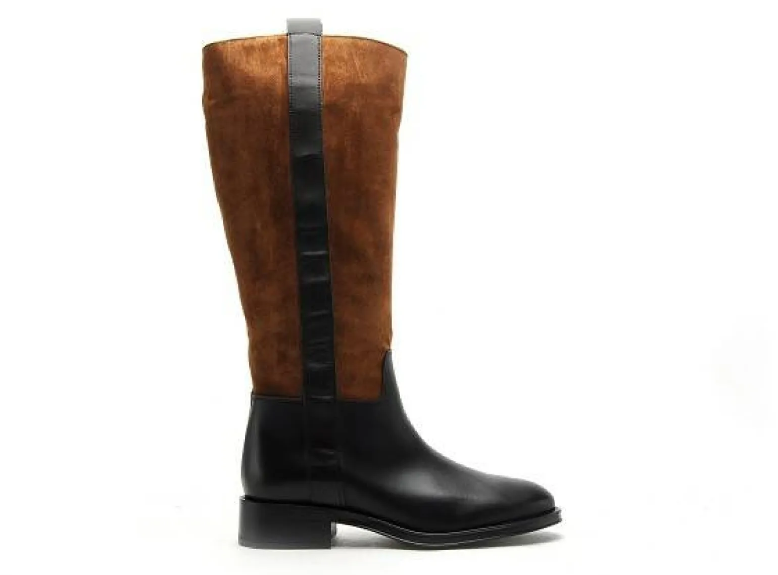 Alpe 5185 Noir Bottes Plates Femme