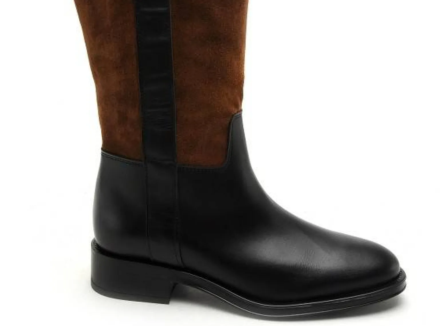 Alpe 5185 Noir Bottes Plates Femme