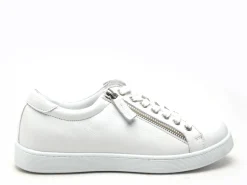 Andrea Conti 0342035 Blanc Baskets Basses Femme