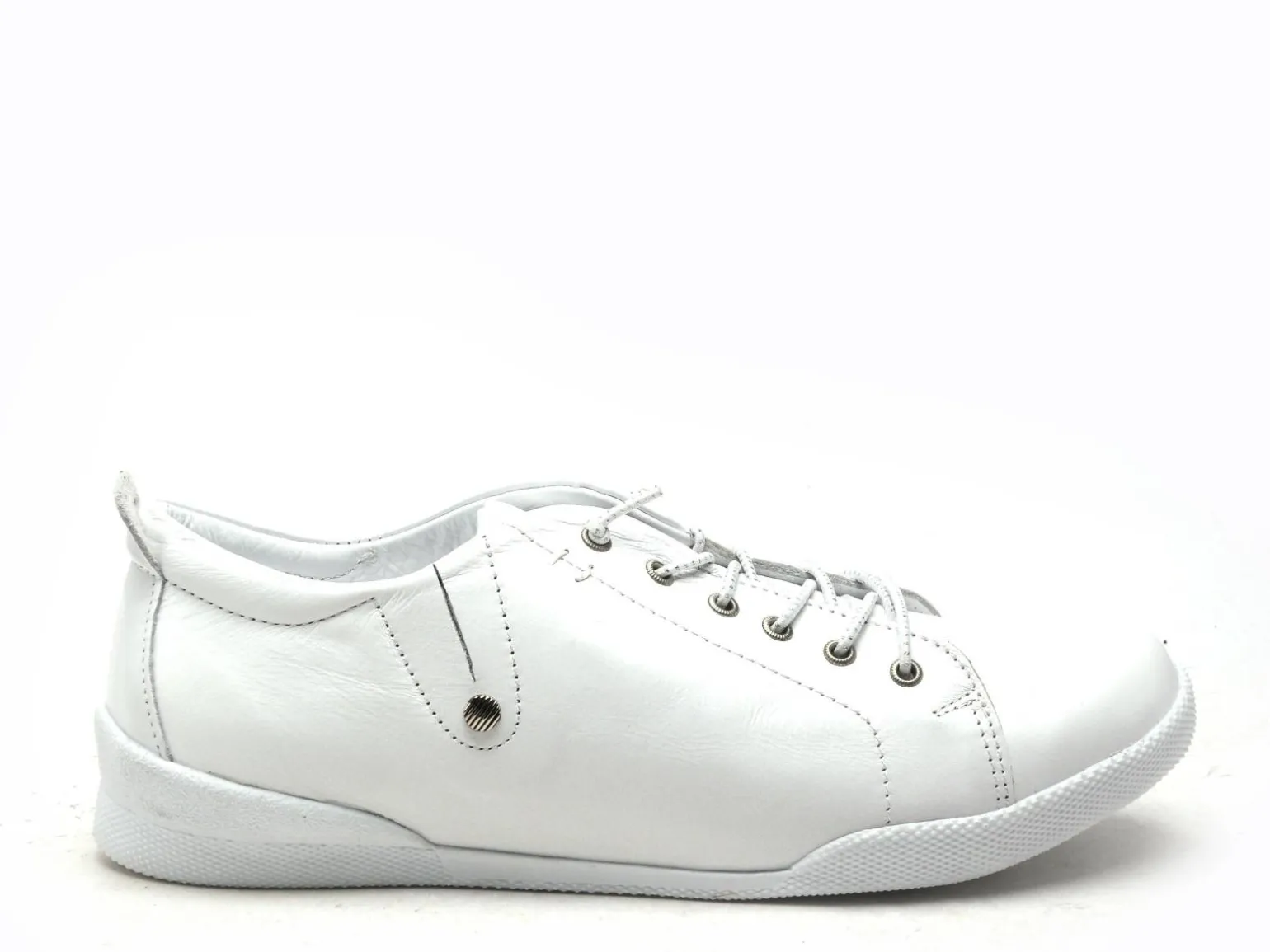 Andrea Conti 0345724 Blanc Baskets Basses Femme