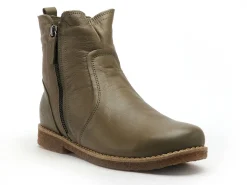Andrea Conti BOOTS 0344814 Kaki Boots et Bottines Plates Femme