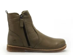 Andrea Conti BOOTS 0344814 Kaki Boots et Bottines Plates Femme