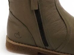 Andrea Conti BOOTS 0344814 Kaki Boots et Bottines Plates Femme