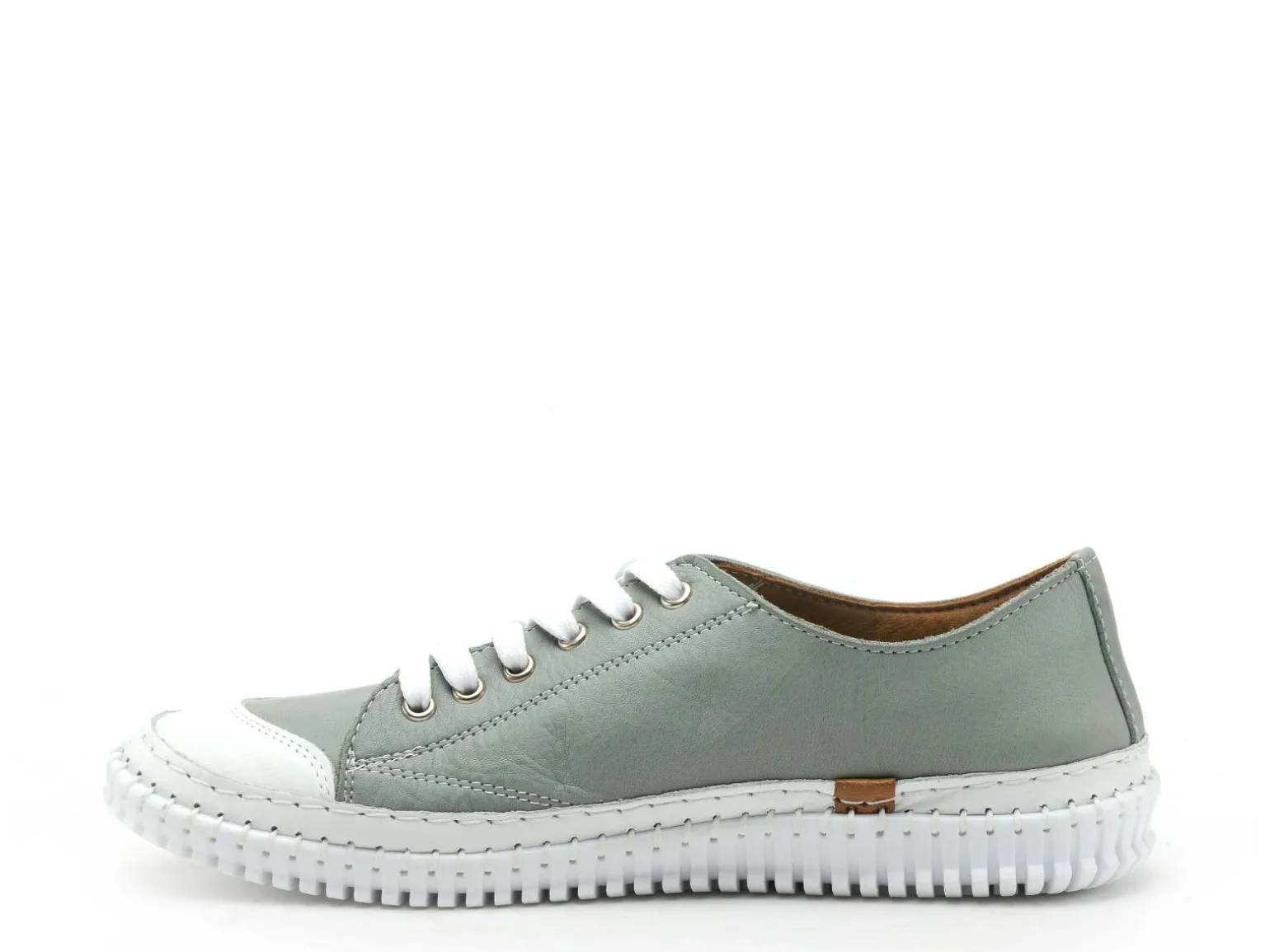 Andrea Conti 0029017 Kaki Baskets Basses Femme