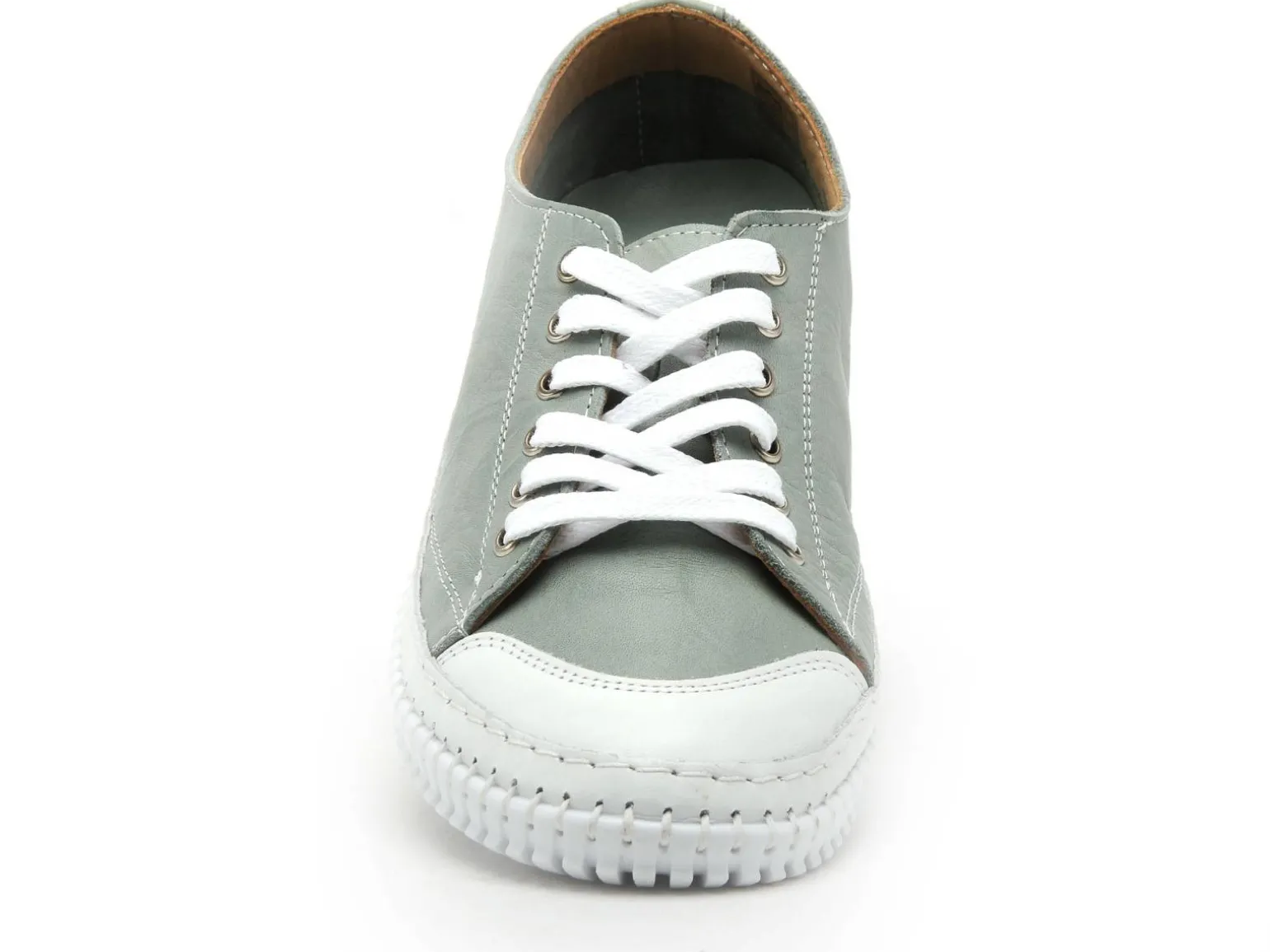 Andrea Conti 0029017 Kaki Baskets Basses Femme