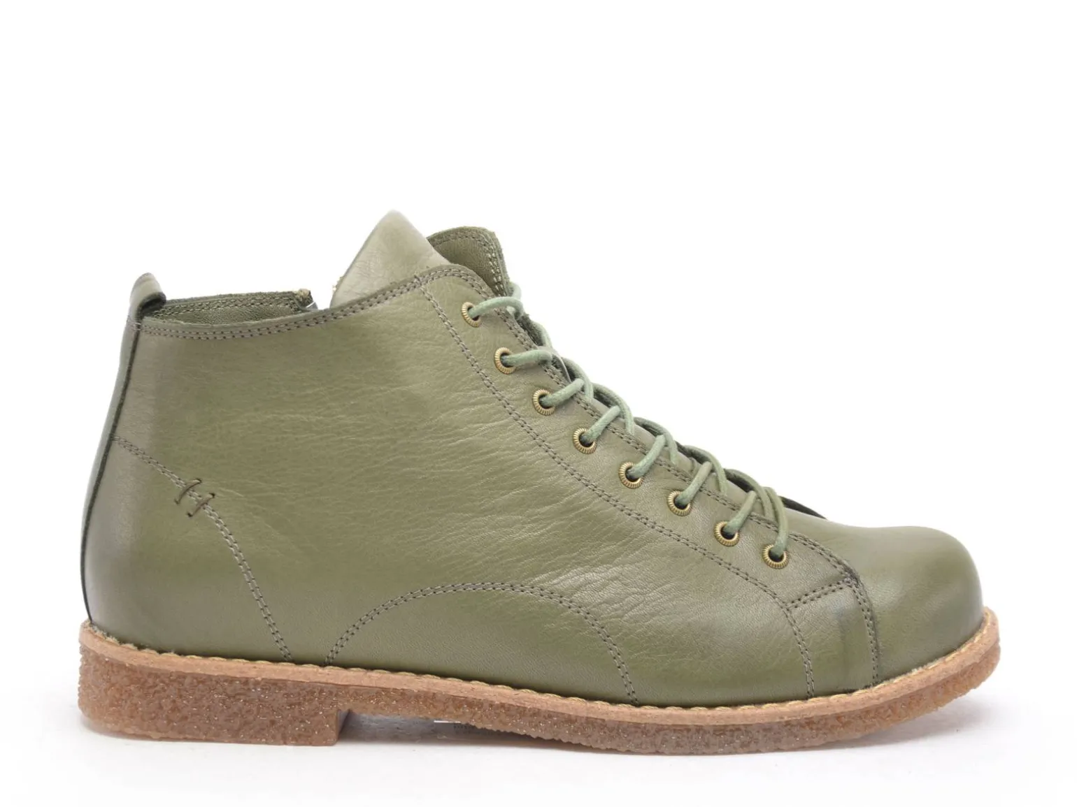 Andrea Conti 0340020 Kaki Boots et Bottines Plates Femme