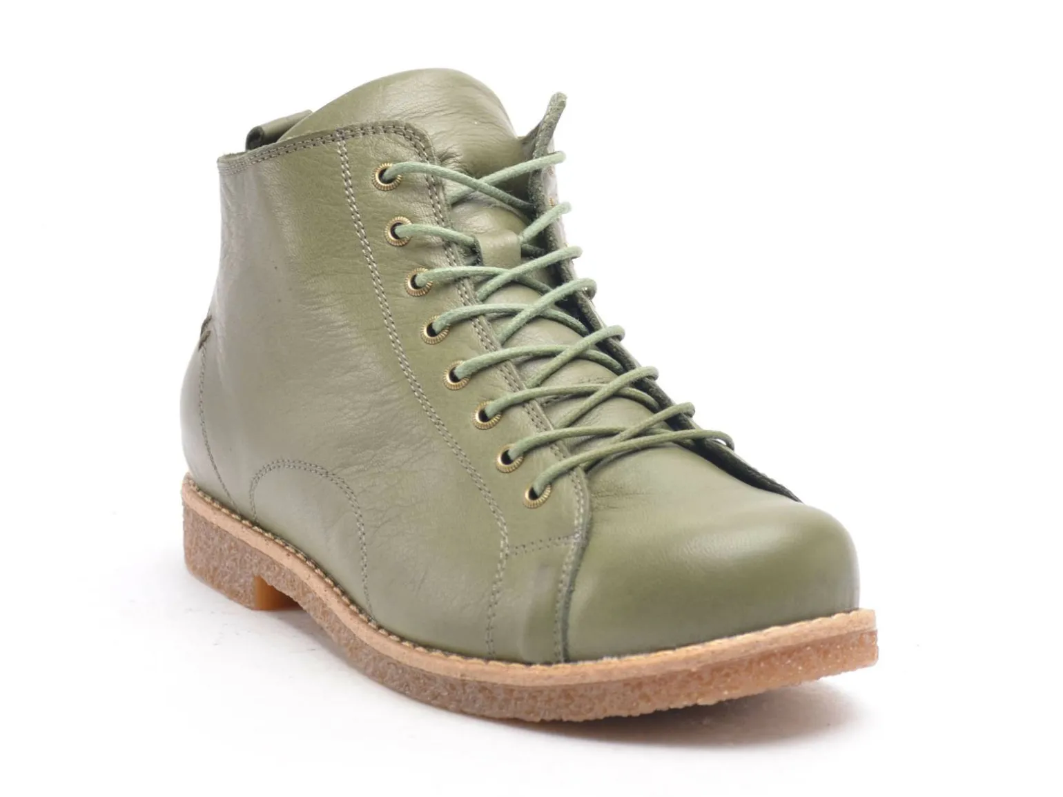 Andrea Conti 0340020 Kaki Boots et Bottines Plates Femme