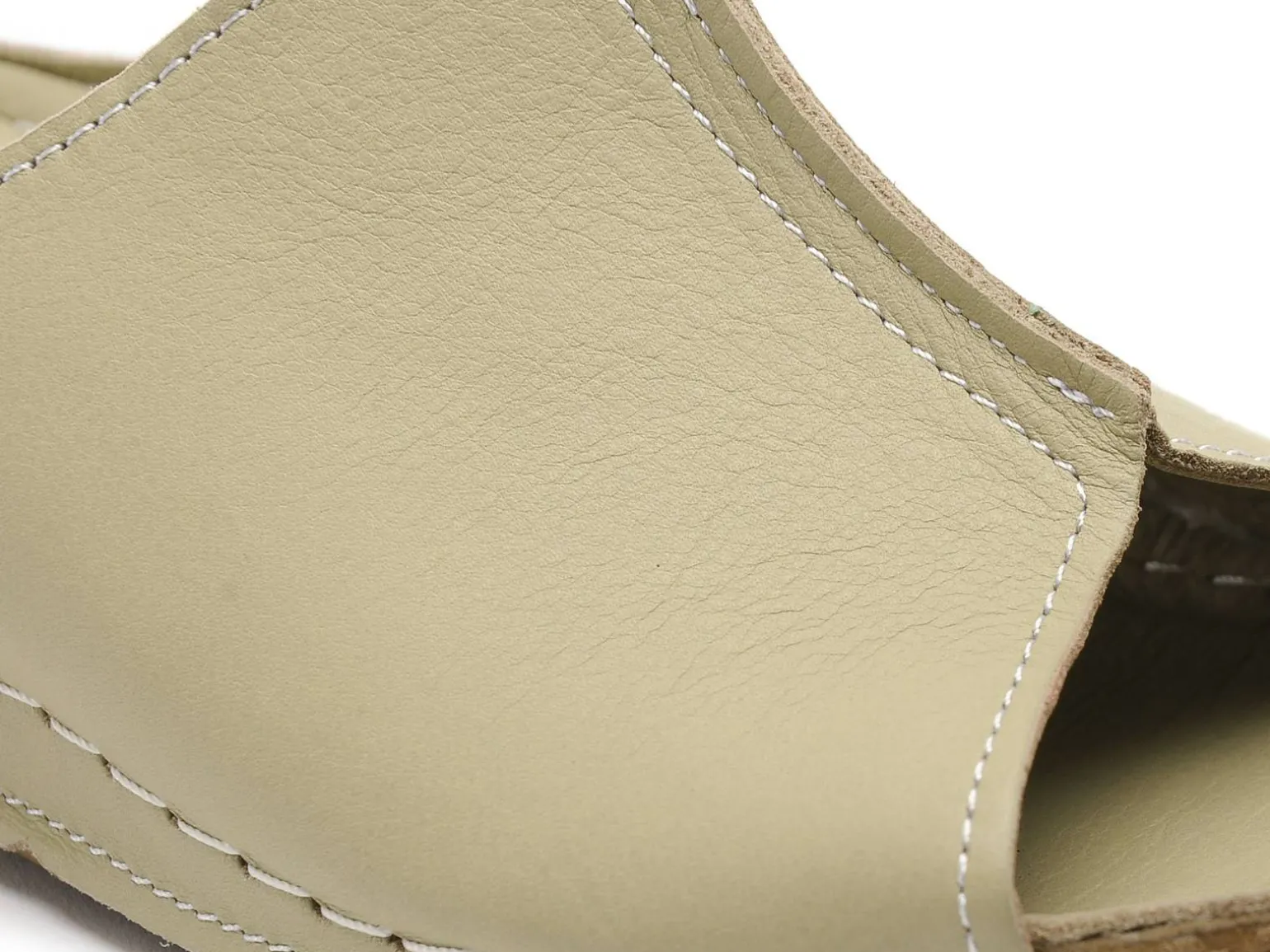 Andrea Conti 0027423 Kaki Mules et Sabots Plats Femme