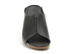 Andrea Conti 0027423 Noir Mules et Sabots Plats Femme