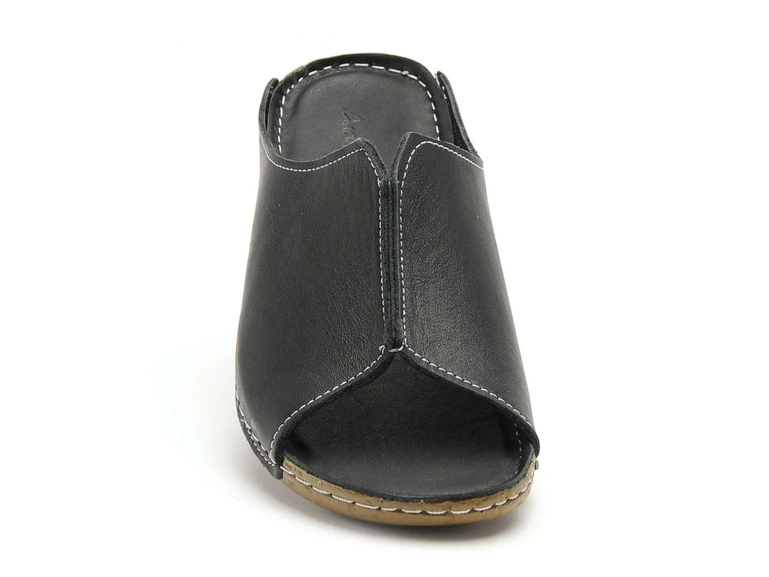 Andrea Conti 0027423 Noir Mules et Sabots Plats Femme