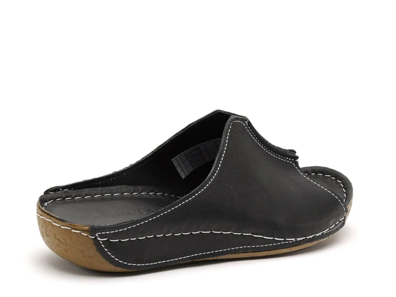 Andrea Conti 0027423 Noir Mules et Sabots Plats Femme