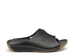 Andrea Conti 0027423 Noir Mules et Sabots Plats Femme