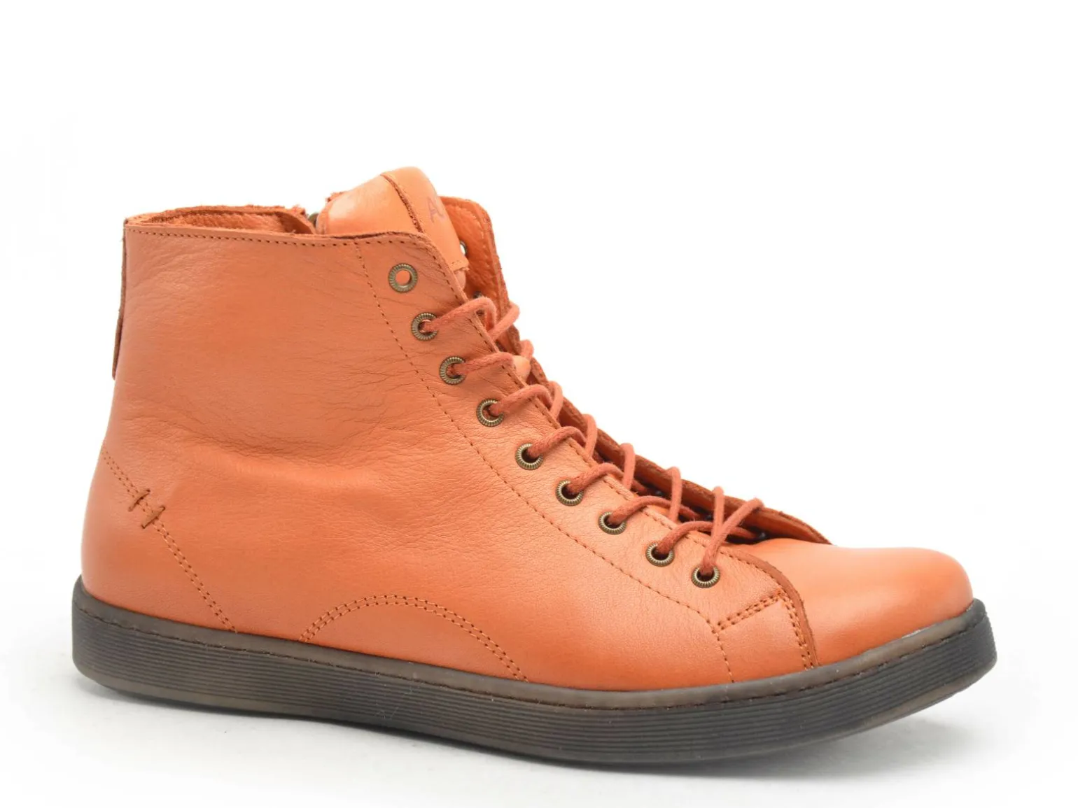 Andrea Conti 0344900 Orange Boots et Bottines Plates Femme