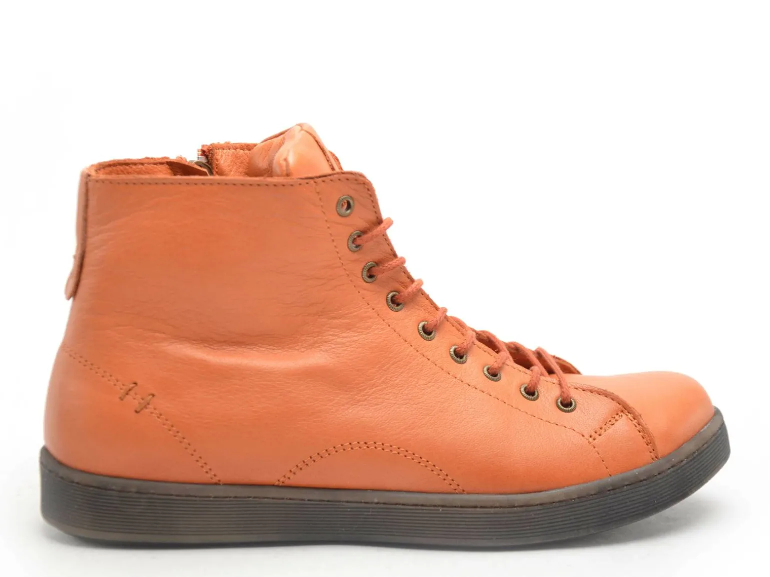 Andrea Conti 0344900 Orange Boots et Bottines Plates Femme