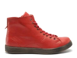 Andrea Conti 0344900 Rouge Basket Montante Femme