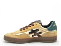 Another Trend A032 Jaune Baskets Basses Femme