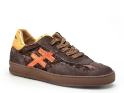 Another Trend A032 Marron Baskets Basses Femme