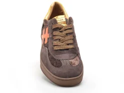 Another Trend A032 Marron Baskets Basses Femme