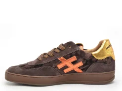 Another Trend A032 Marron Baskets Basses Femme