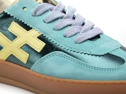 Another Trend A032 Vert Baskets Basses Femme