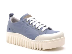 Art BRIGHTON 1534 Bleu Baskets Basses Femme